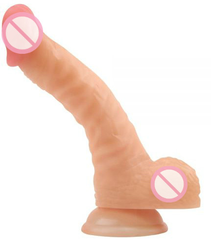 Фалоімітатор реалістичний з мошонкою JEFF STRYKER 8.9" Dildo Keep Love Deep
