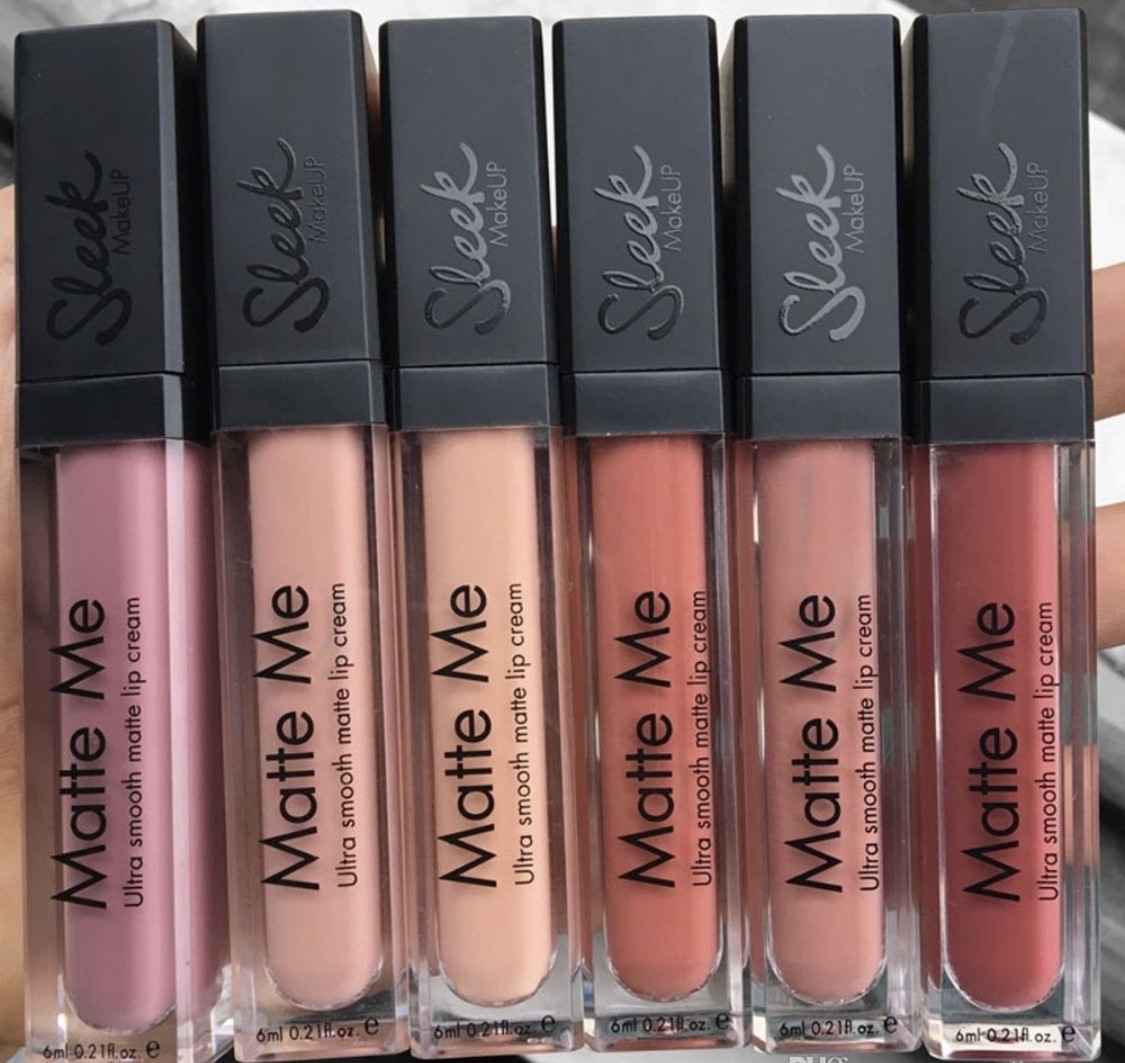 Набір матових рідких помад для губ Sleek Matte Me Ultra Smooth Lip Cream — 12 шт.