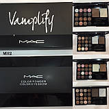 Палітра тіней для макіяжу Mac Vamplify 16 Color Eyebrow Powder 2 Color Powder, фото 5