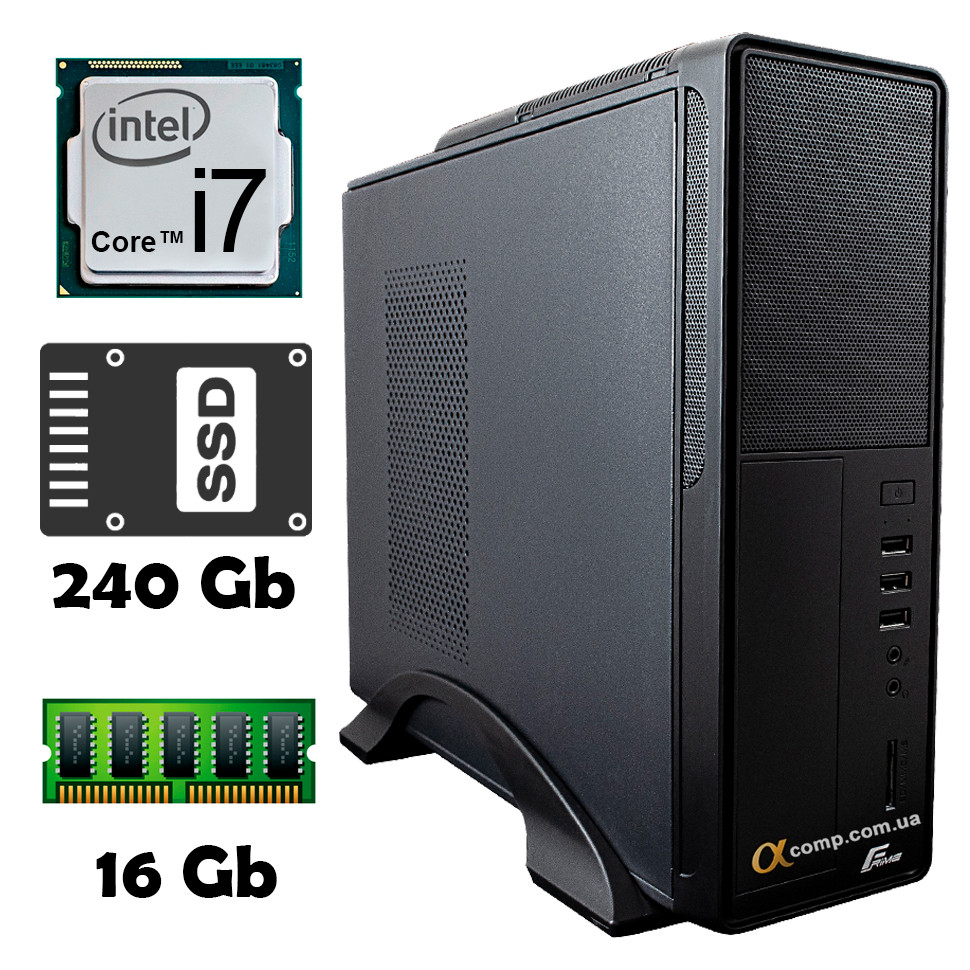 AlphaPC (i7 6700 • 16Gb • ssd 240Gb) SFF R6-S102