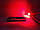 LED світлодіодна авто лампа T10 W5W 4SMD 3030 12В 5Вт Червоний одностороння, фото 5