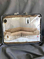 Комплект чохлів жакард на кутовий диван з воланами "Venera", фото 1