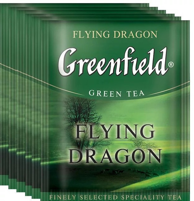 Чай пакетований Greenfield Flying Dragon 100 х 2