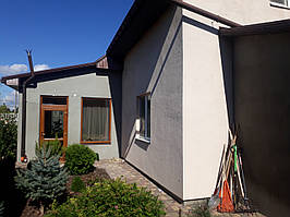 Утеплення фасаду будинку пінопластом