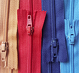 Блискавка спіраль нероз'ємна Ri Zip Швейцарія 15, 16, 18, 20, 22 см різні кольори, фото 3