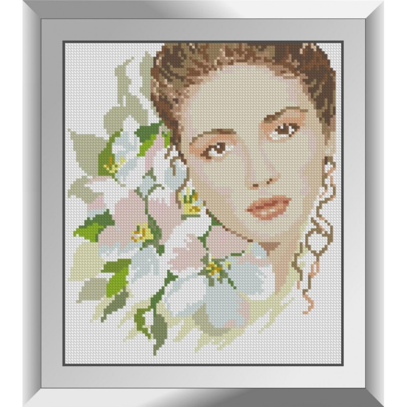 Набір алмазної мозаїки Портрет Dream Art 31531 (25 x 29 см)