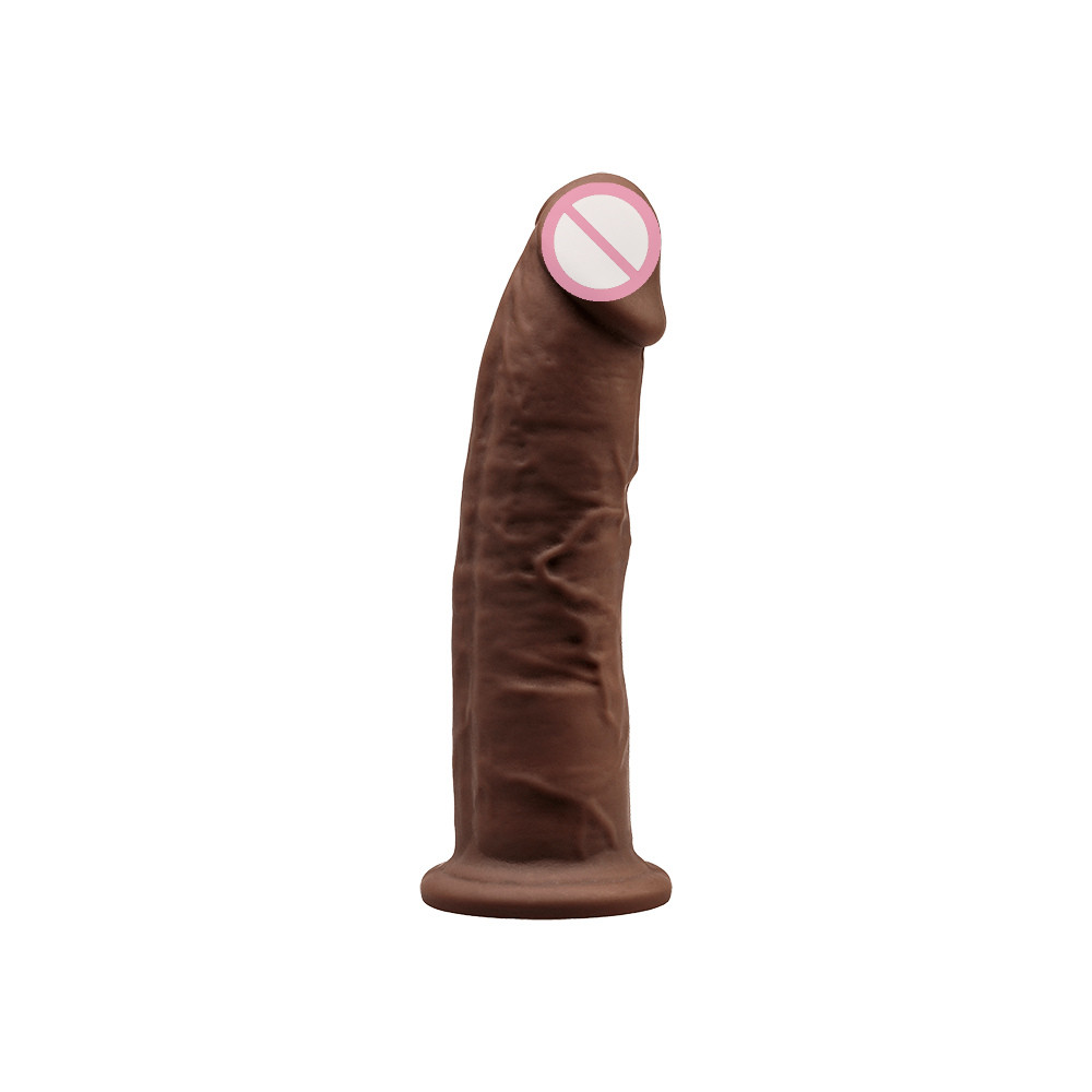 Фалоімітатор реалістичний на присоску Silexd Robby Brown (Premium Silicone Dildo MODEL 2 size 6")