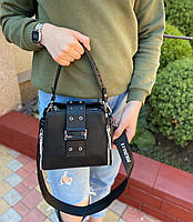 Жіноча стильна шкіряна сумка через плече Polina & Eiterou, фото 3