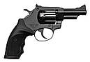 Револьвер під патрон Флобера, нарізний Alfa 431 (3.0", 4.0 мм), ворон-пластик, фото 3