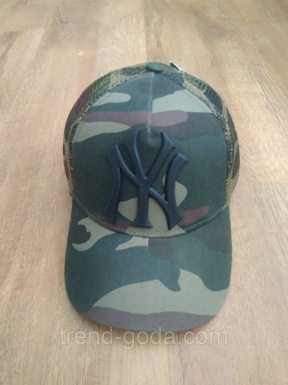Кепка бейсболка NY Cap (New York) хакі камуфляжний унісекс