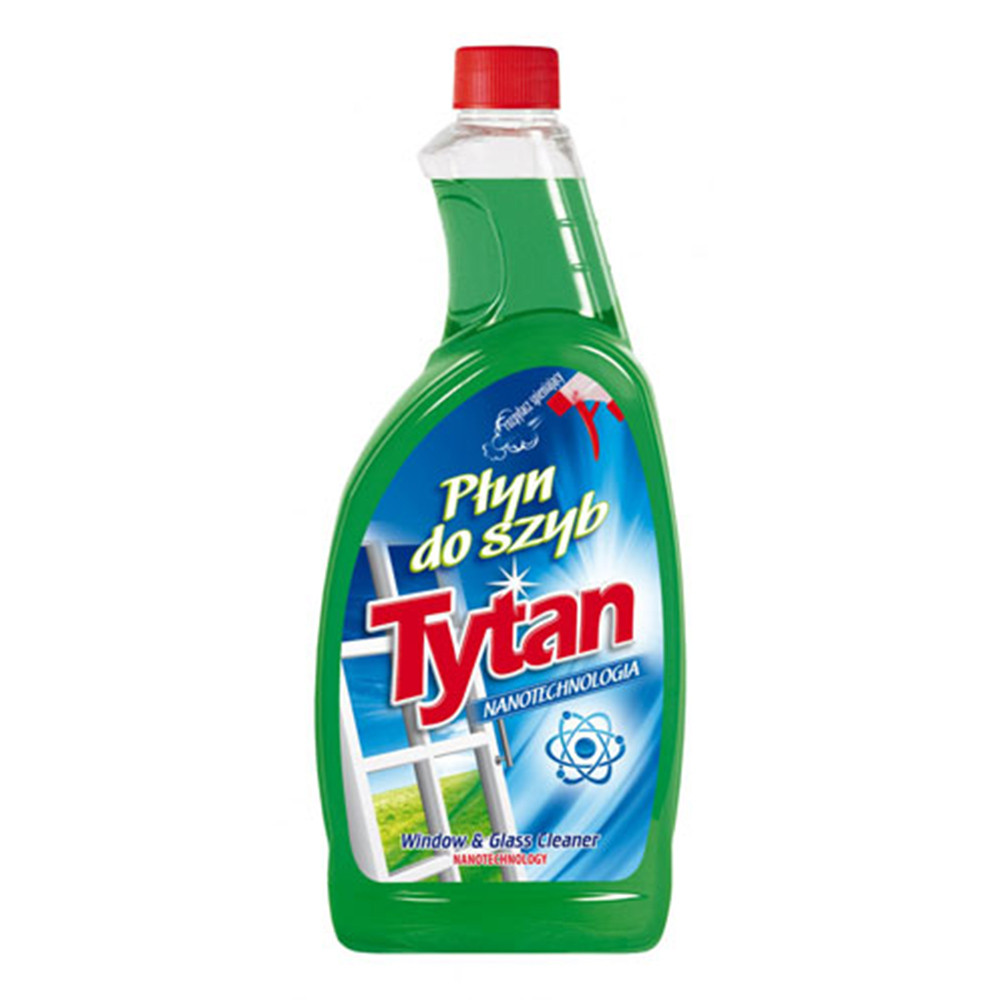 Рідина для миття скла Tytan, 750 г (запаска)