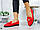 Балетки жіночі туфлі червоного кольору, фото 2