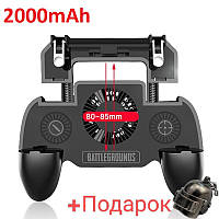 Геймпад с вентилятором и повербанком 2000mAh Seuno SR триггеры для Pubg