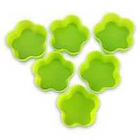 Набір з 6 силіконових форм 7*7*3см