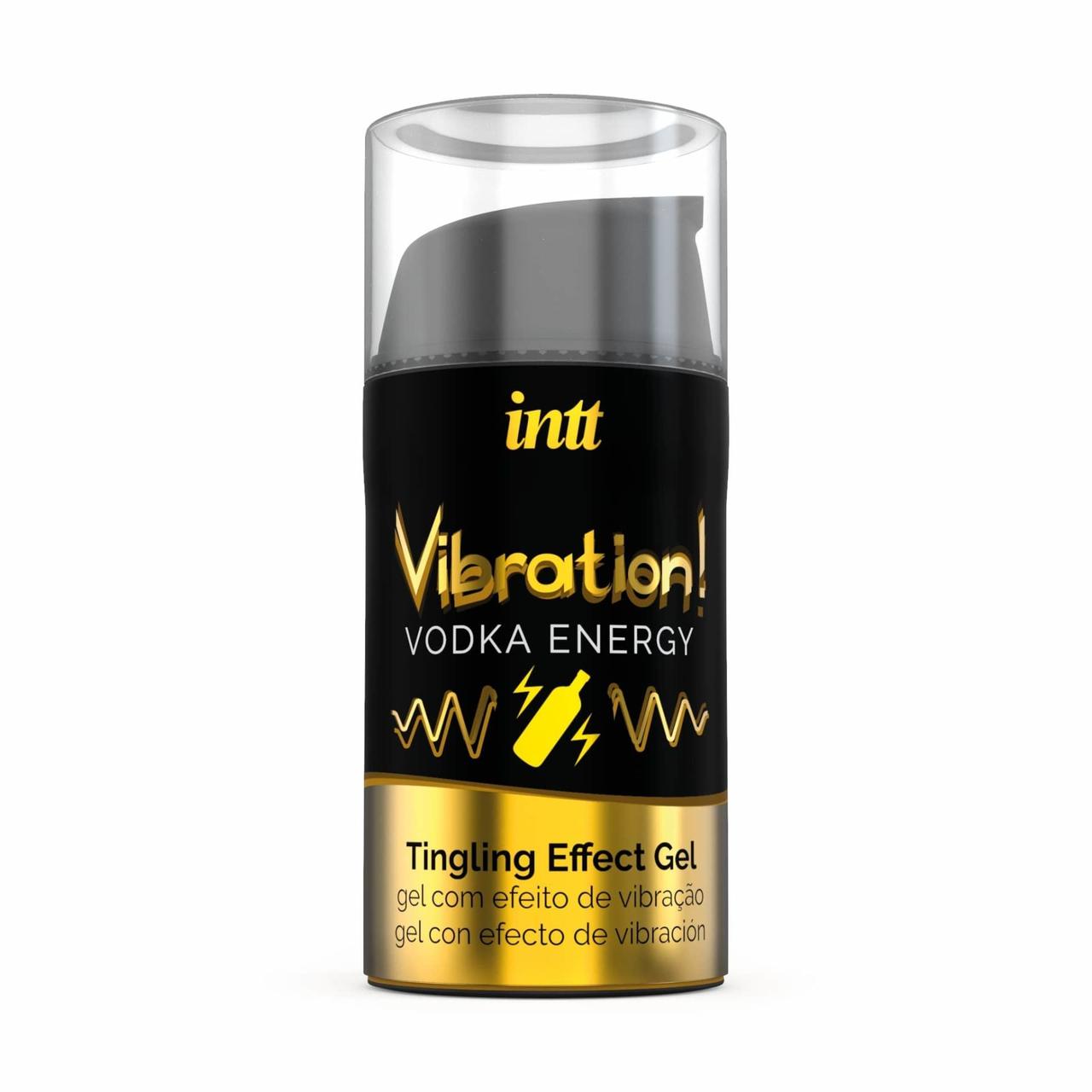 Рідкий вібратор Intt Vibration Vodka (15 мл) (без паковання!!!