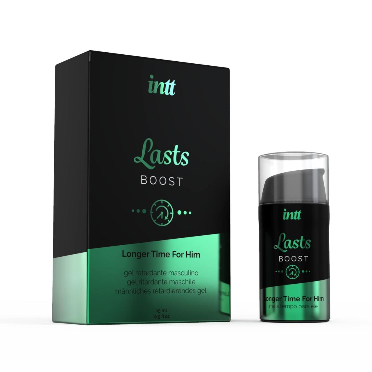 Пролонгатор для чоловіків Intt Lasts (15 мл) (без паковання!!!