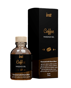 Гель для інтимних зон Intt Coffee (30 мл) розігріваючий   | Puls69