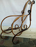 Боковини для гойдалки ковані 2 шт. чорні. Качеля садова, фото 6
