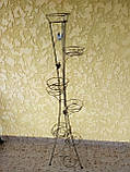 Підставка кована для квітів "Вежа" на 9 вазонів, фото 4