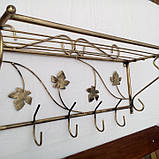 Кована вішалка настінна "Квадрат маленький", фото 2