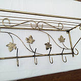 Кована вішалка настінна "Квадрат маленький", фото 4