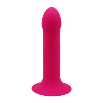 Ділдо з присоском Adrien Lastic Hitsens 2 - 6,5 inch Pink, відмінно для страпона   | Puls69