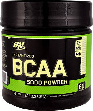 Амінокислоти - Optimum Nutrition ВСАА 5000 Powder 345 g