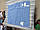 Ковдра плед конверт трансформер Блакитний - кіт і мишеня, фото 3