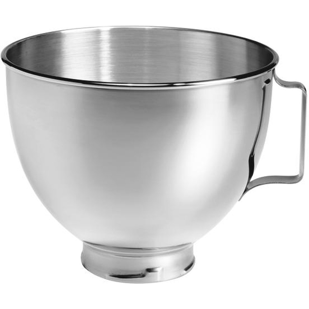 Чаша KitchenAid 5K45SBWH 4,28 л металева з ручкою