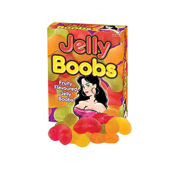 Желейні цукерки у вигляді жіночих грудей Jelly Boobs (120 гр)   | Puls69