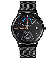 Skmei 9182 чорний чоловічий годинник