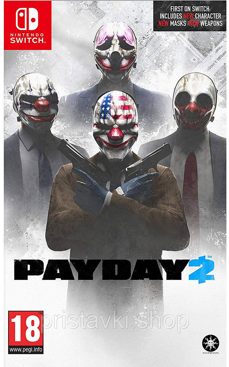 PayDay 2 Nintendo switch, фото 1