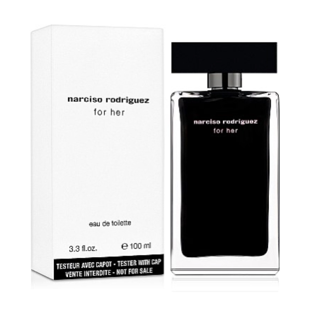 Французька жіноча туалетна вода Narciso Rodriguez для Her 100ml тестер оригінал, мускусний квітковий аромат