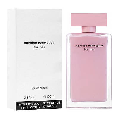 Жіноча парфумована вода Narciso Rodriguez for Her 100ml тестер оригінал, квітково-пудровий аромат