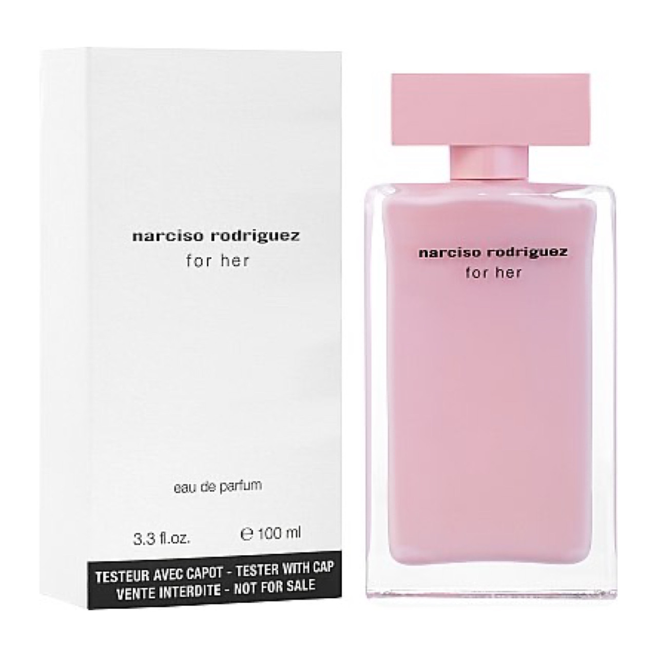 Жіноча парфумована вода Narciso Rodriguez for Her 100ml тестер оригінал, квітково-пудровий аромат