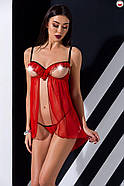 CHERRY CHEMISE red L/XL - Passion Exclusive | Puls69, фото 3