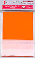 заготовка для открыток оранжевая , 10см*15см, 230г/м2