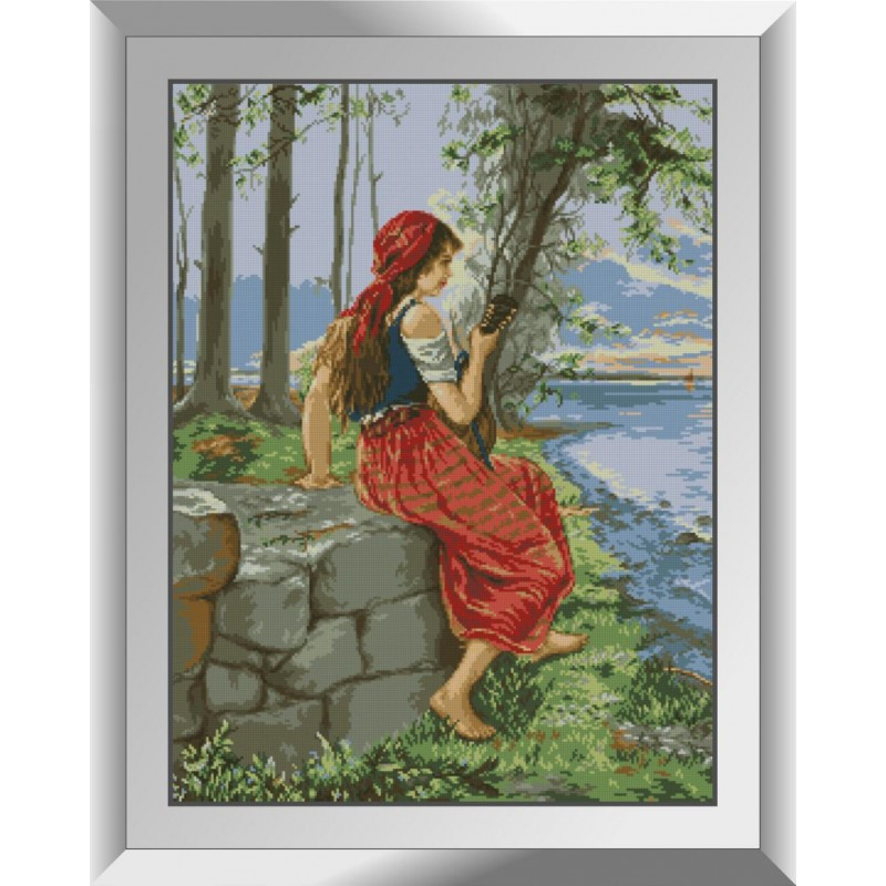 Набір алмазної мозаїки Музичний настрій Dream Art 31534 (55 x 73 см)