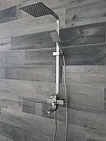 Душова система Kub 009J Steel з нержавіючої сталі.