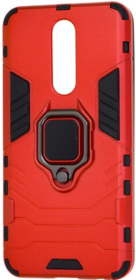 Чохол Armor + підставка Xiaomi Redmi 8a (червоний)