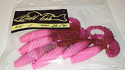 Силікон Кирлиграб 3" сьедобный "Gold fish" color 24/41