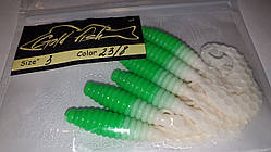 Силікон Кирлиграб 3" сьедобный "Gold fish" color 23/8