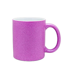 Чашка сублімаційна Глітер (рожевий)