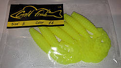 Силікон Кирлиграб 3" сьедобный "Gold fish" color 13