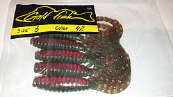 Силікон Кирлиграб 3" сьедобный "Gold fish" color 42