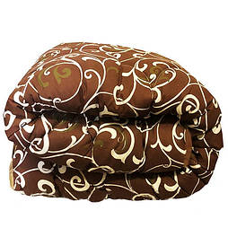 Ковдра двоспальна зимова холофайбер, бавовна 180 х 210 см бязь No17