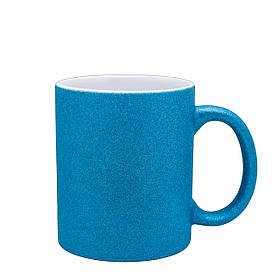 Чашка сублімаційна Глітер (синій)