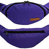 Бананка, сумка на пояс, сумка через плече TIGER фіолетовий, фото 3