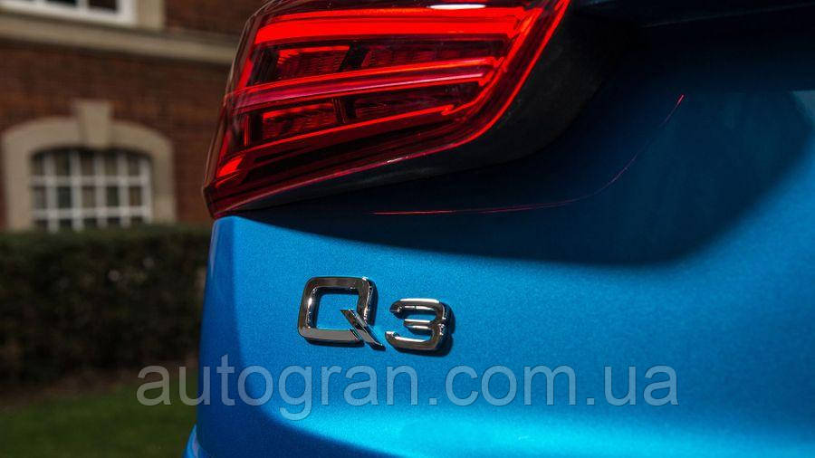 Емблема напис багажника Audi Q3