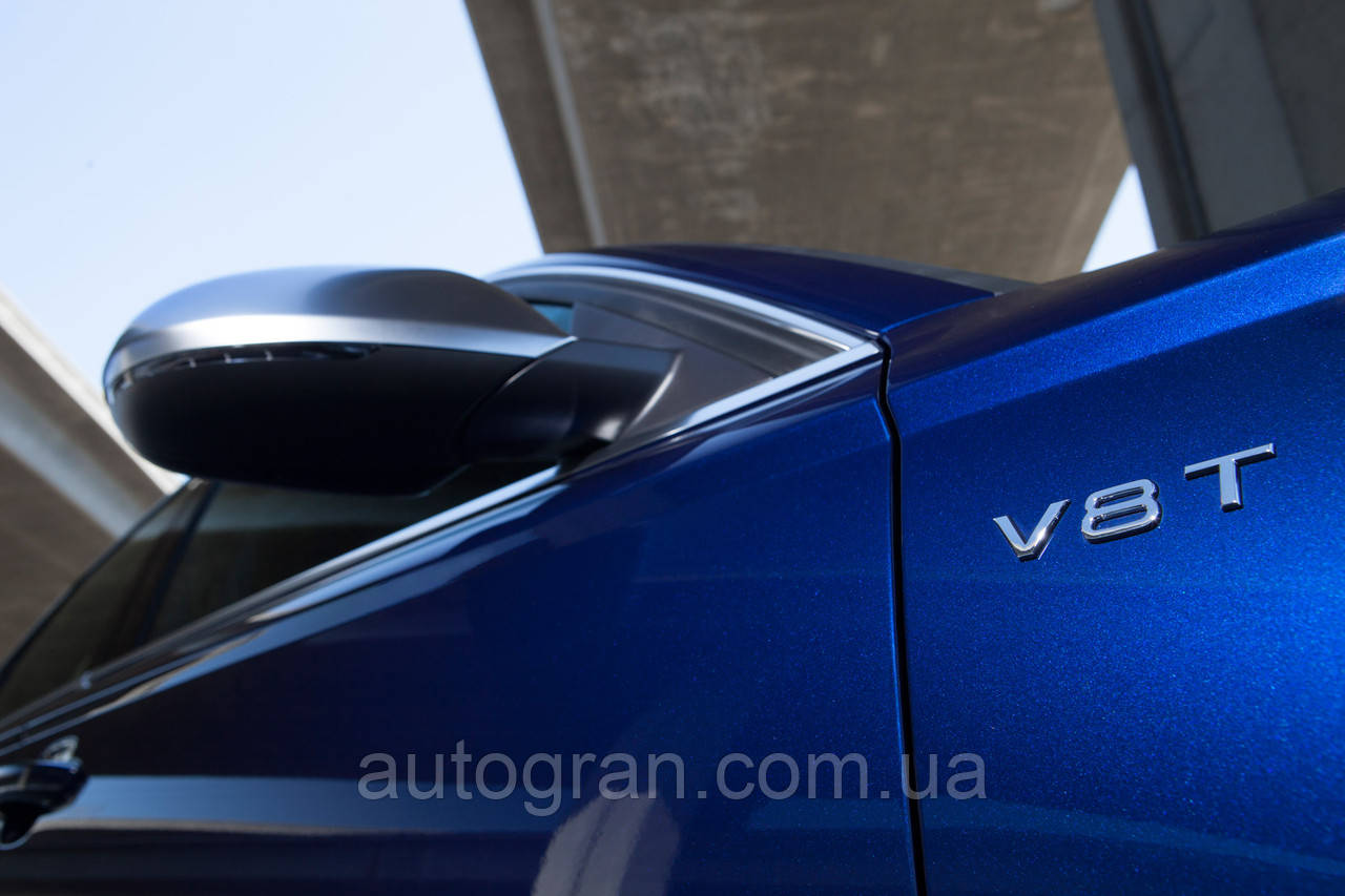 Емблема напис кришки багажника та на крила Audi V8T
